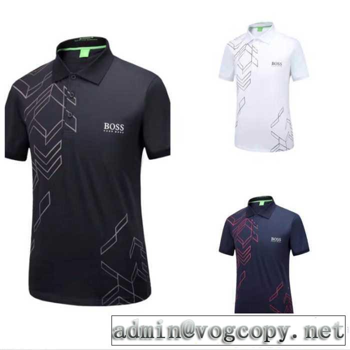 ヒューゴボス HUGO BOSS 半袖Tシャツ 3色可選 2017 セール中