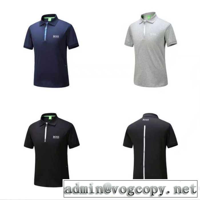 半袖Tシャツ 4色可選 17春夏 ヒューゴボス HUGO BOSS 希少価値大！