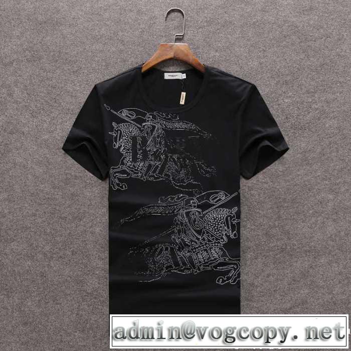 2017 BURBERRY バーバリー 半袖Tシャツ 4色可選 上品な輝きを放つ形