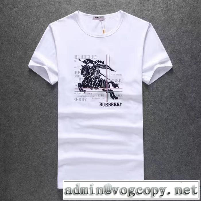 BURBERRY バーバリー 半袖Tシャツ 高級感溢れるデザイン 3色可選 2017春夏