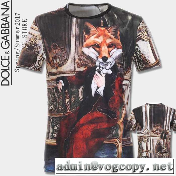 半袖Tシャツ 2017春夏 大注目！ ドルチェ＆ガッバーナ DOLCE&GABBANA