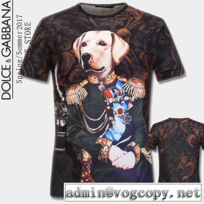 17春夏 DOLCE&GABBANA ドルチェ＆ガッバーナ 半袖Tシャツ 最安値！