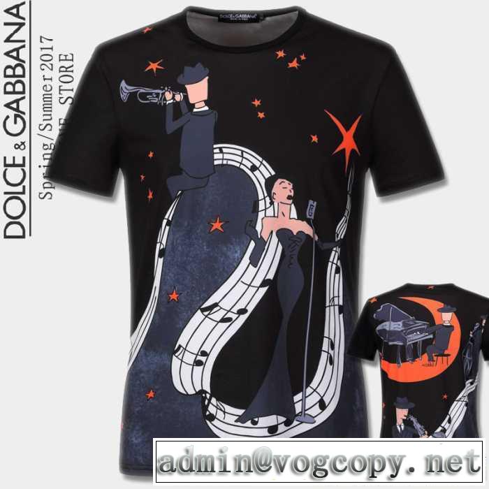 半袖Tシャツ ドルチェ＆ガッバーナ DOLCE&GABBANA 絶対オススメ? 2017春夏