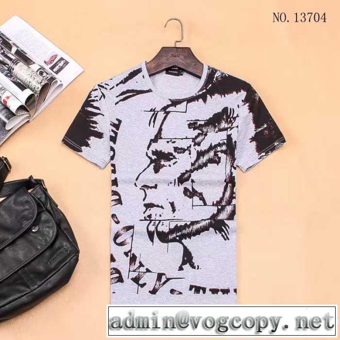 爆買い大得価 2017春夏 半袖Tシャツ 4色可選 ディーゼル DIESEL