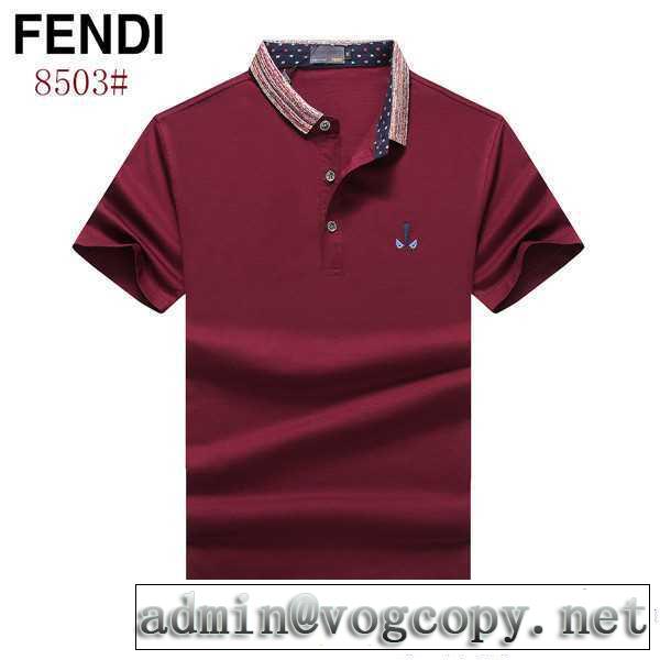 フェンディ FENDI 3色可選 半袖Tシャツ 17春夏 追跡あり☆入手困難!!