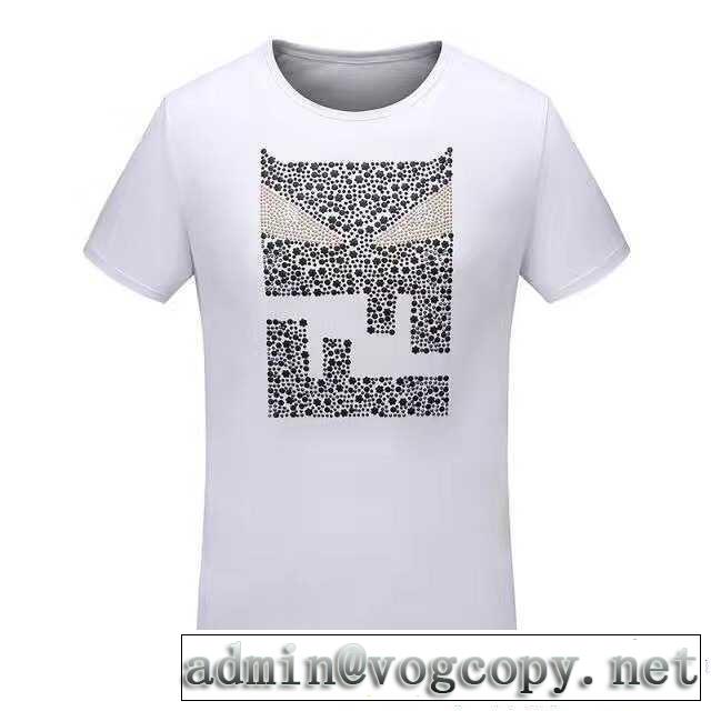 2017春夏季 人気新品★超特価★ 半袖Tシャツ フェンディ FENDI 2色可選