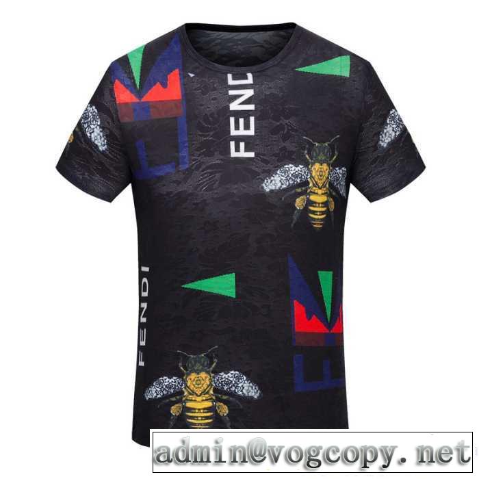 17SS フェンディ FENDI 格安！半袖Tシャツ 抜群の雰囲気が作れる!