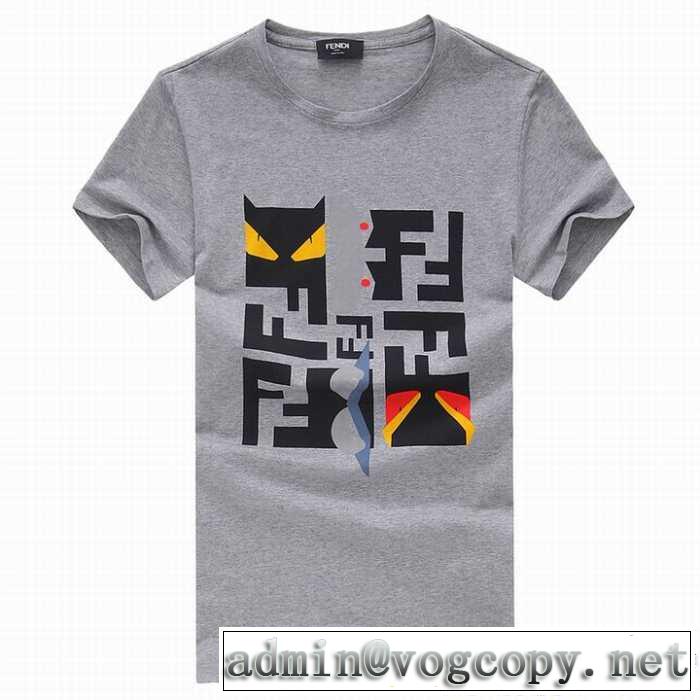 フェンディ FENDI 半袖Tシャツ 3色可選 高級感溢れるデザイン