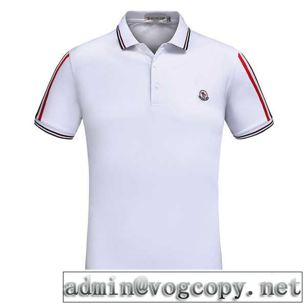 大人気再登場 モンクレール MONCLER 2017春夏 半袖ポロシャツ 2色可選 快適な着心地