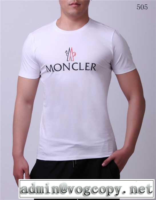 大好評? モンクレール MONCLER 2017春夏 半袖Tシャツ 3色可選 スタイリッシュな印象