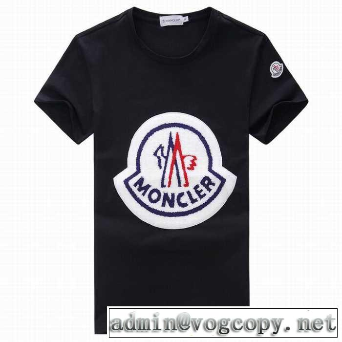 肌触りのいい  モンクレール MONCLER  17SS 半袖Tシャツ 4色可選 上品上質