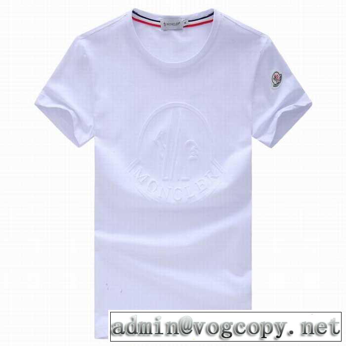 【人気ブログ掲載】 モンクレール MONCLER 半袖Tシャツ 4色可選 【激安】
