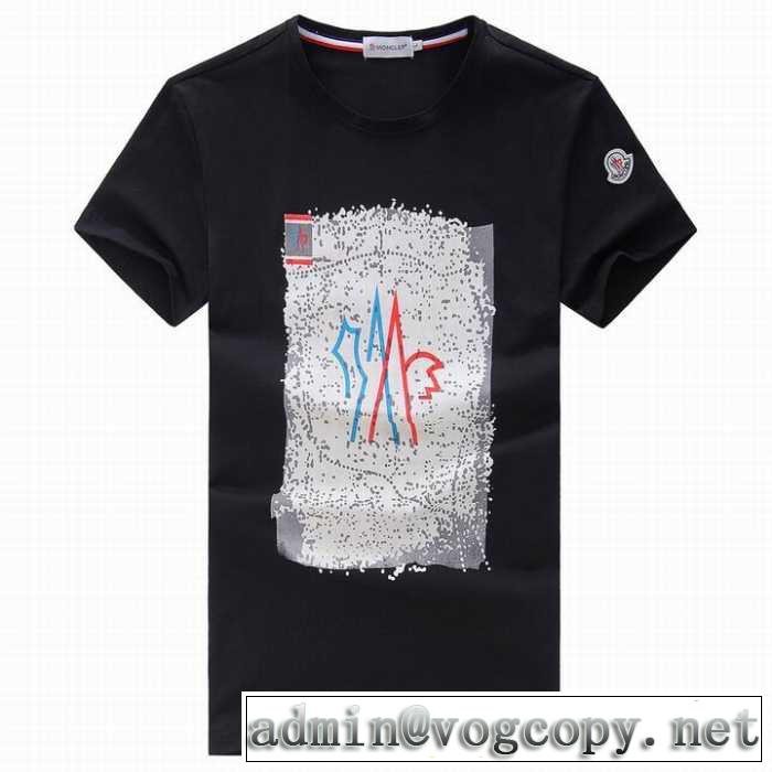 半袖Tシャツ 2017春夏 主役になる存在感 モンクレール MONCLER 4色可選 選べる極上