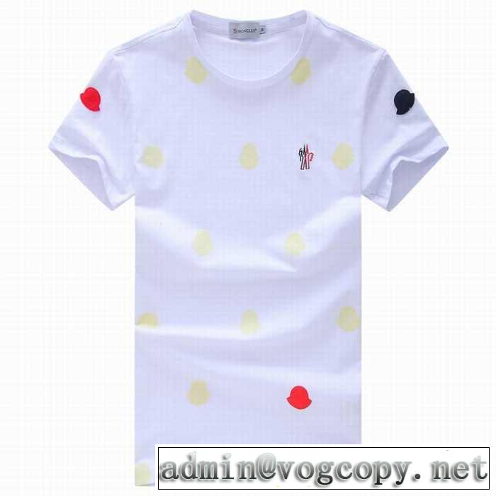 2017-2017春夏季超人気 モンクレール MONCLER お買い得品 半袖Tシャツ 4色可選