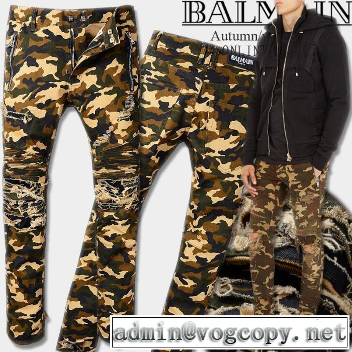 バルマン BALMAIN 2017秋冬 お洒落に魅せる 一味違うデニム