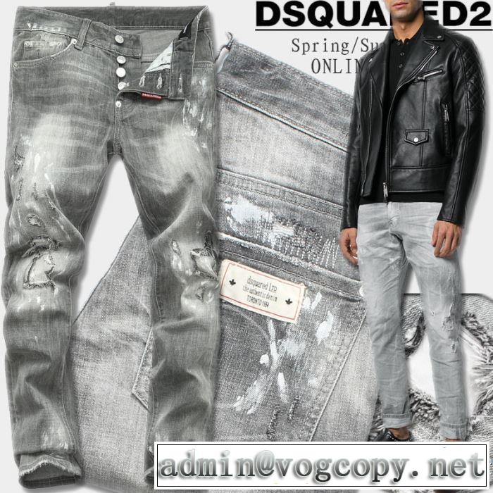 定番ボトム 2017秋冬 海外セレブ定番愛用 ディースクエアード DSQUARED2 ジーンズ