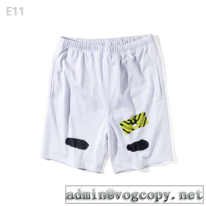 OFF-WHITE オフホワイト ショートパンツ 2017春夏 絶大な人気を誇る 2色可選