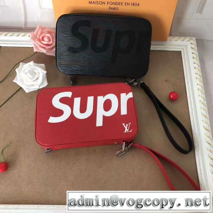 品質保証100%新品 SUPREME男女兼用2017新款  ポーチ 2色可選抜群の雰囲気が作れる!