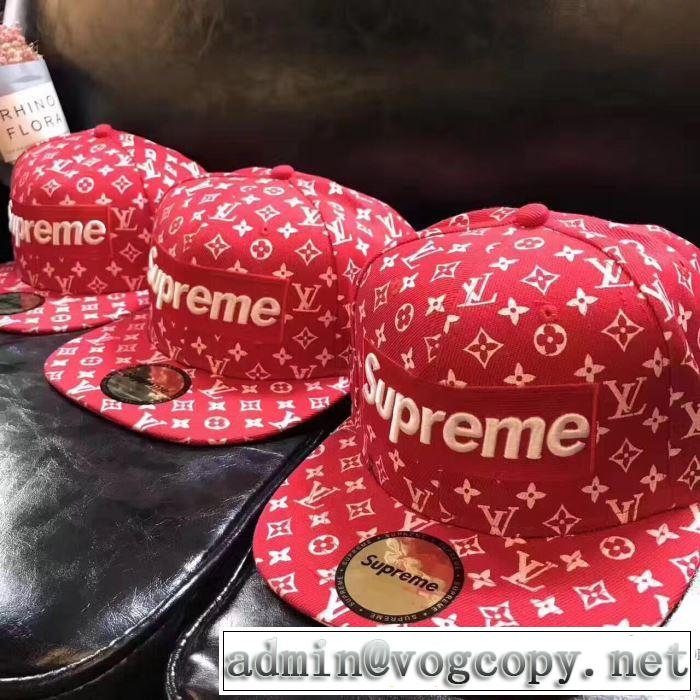 大人のセンスを感じさせる シュプリーム SUPREME 主役になる存在感 キャップ 17ss