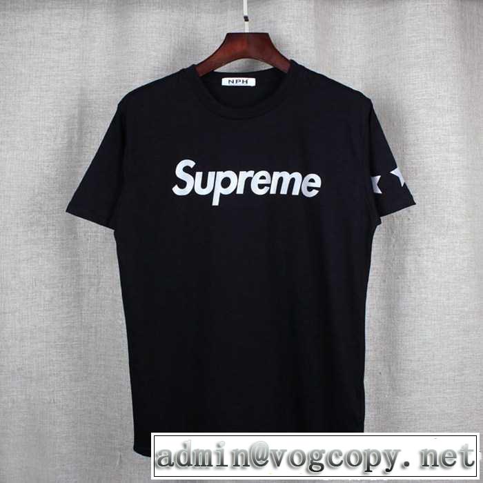 SUPREME 半袖Tシャツ 大人気再登場 消臭抗菌効果がある 17春夏