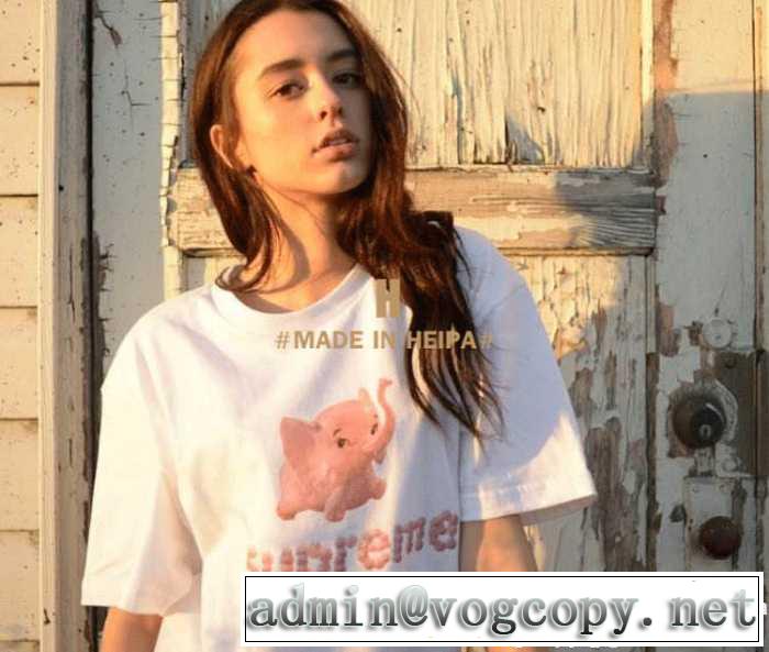 Elephant tee logo 3色可選 半袖Tシャツ 2017 セール中 Supreme 17SS