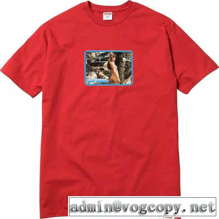  17ss品質保証最新作◆モデル愛用◆ Larry Clark Girl Tee   シュプリーム SUPREME 半袖Tシャツ 3色可選