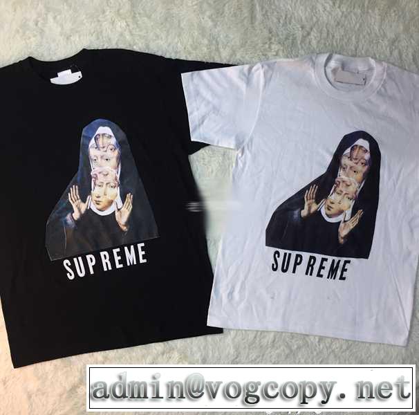 爆買い定番人気 2017 シュプリーム SUPREME 2色可選 お買い得本物保証半袖Tシャツ