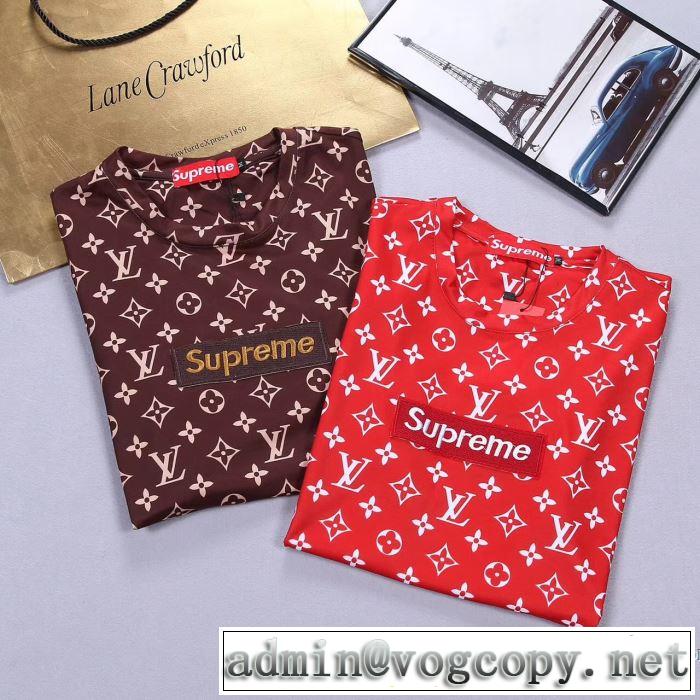 シュプリーム SUPREME着心地よい 2017春夏抜群の雰囲気が作れる! 2色可選 半袖Tシャツ