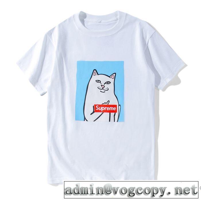 2017春夏 シュプリーム SUPREME 半袖Tシャツ  オリジナル2色可選 デザイン性の高い