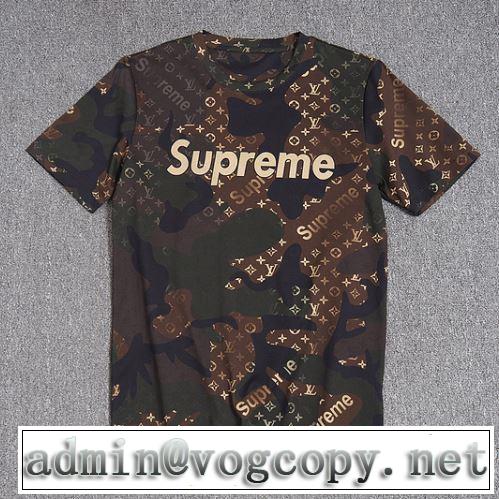 海外セレブ愛用シュプリーム SUPREME 上品上質シンプル2017春夏半袖Tシャツ