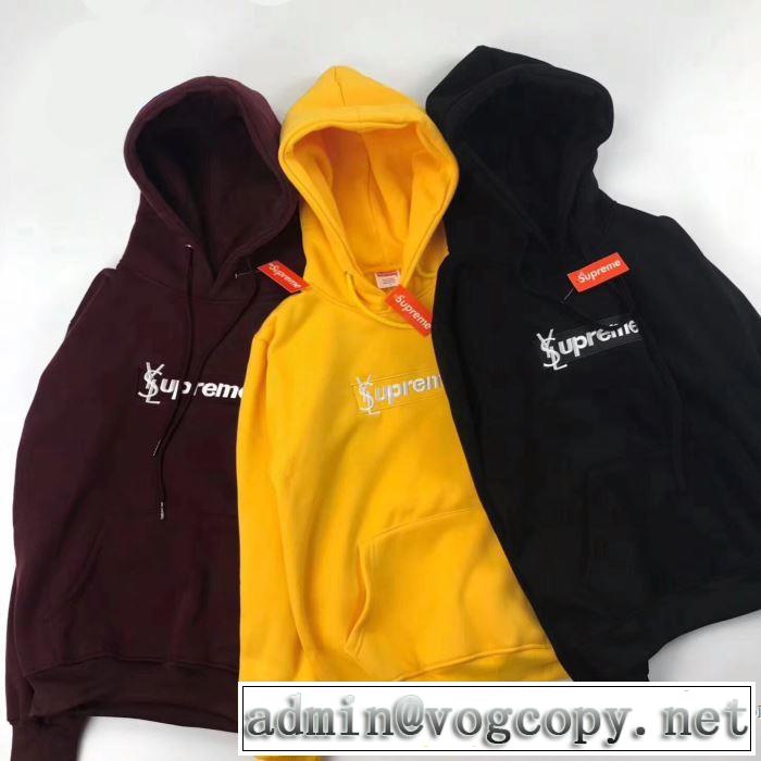 おしゃれな装い 2017秋冬  YSL x SUPREME 3色可選 コスパ最高のプライス セール中