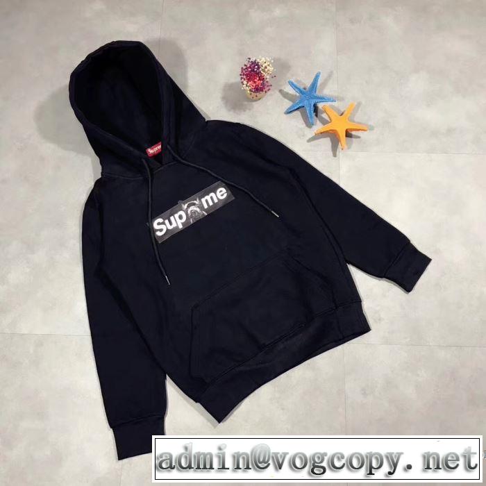 SUPREME 2色可選 使い勝手が良く 2017秋冬季超人気  シュプリームパーカー