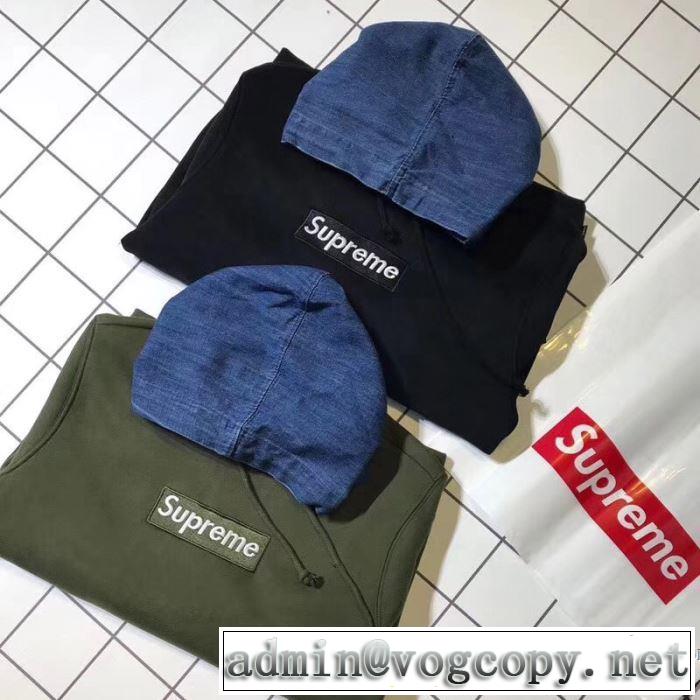 上品な色合い  SUPREME低価直輸入専門店2色可選 パーカーシュプリーム2017秋冬季超人気