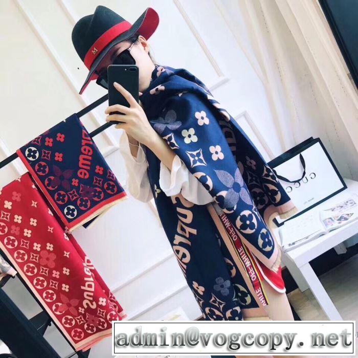 極上の着心地 3色可選ロングマフラー シュプリーム SUPREME あったか発熱