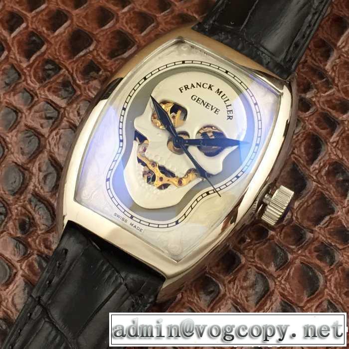 大絶賛の履き心地! 2017春夏 FRANCK MULLER フランクミュラー 男性用腕時計 4色可選