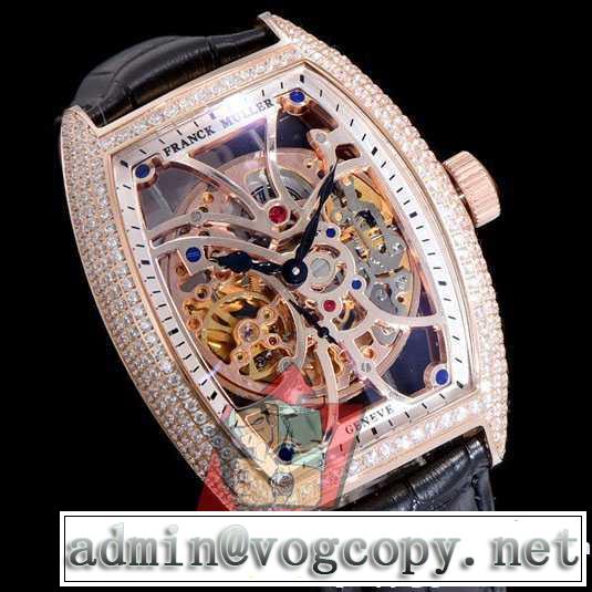 サイズ豊富 FRANCK MULLER 2017春夏 男性用腕時計 多色選択可 透かし彫りムーブメント