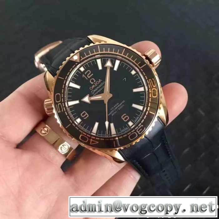 首胸ロゴ 2017春夏 OMEGA オメガ 自動巻きムーブメント コーティング高密度鏡面 3色可選