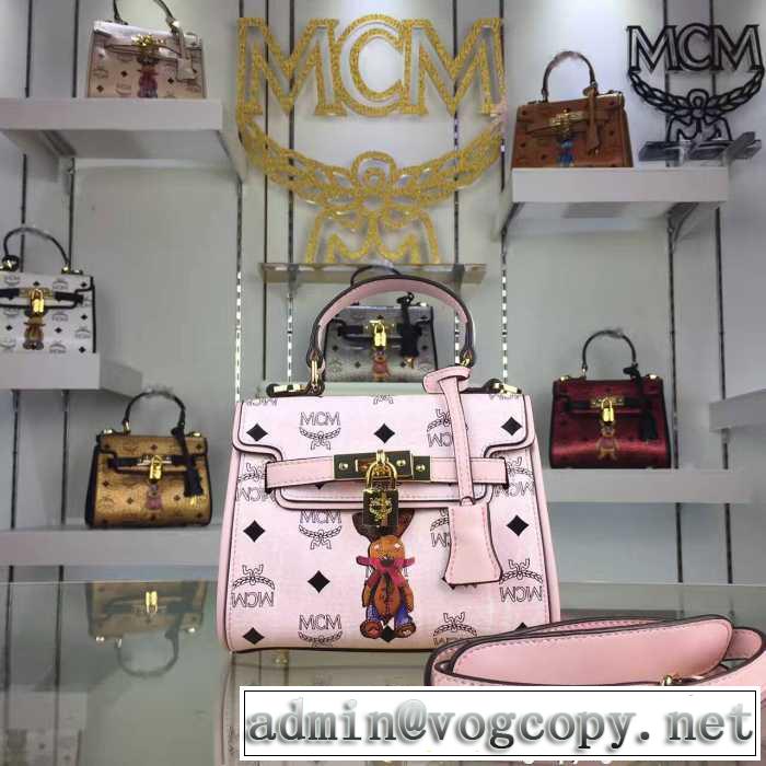 エムシーエム コピー MCM 贈り物にも◎ 多色選択可 2017新作 手持ち&ショルダー掛け