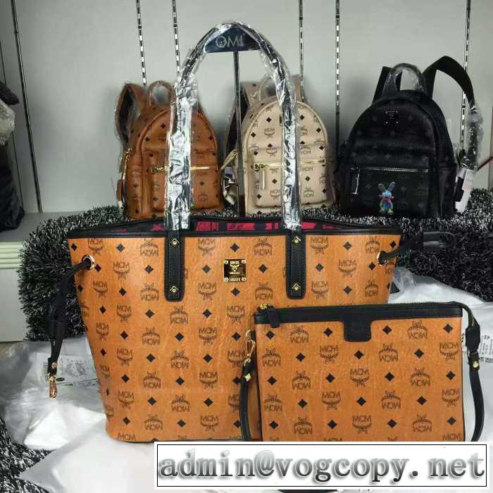  MCM  エムシーエム コピー 高級感溢れるデザインハンドバッグ 2017新作