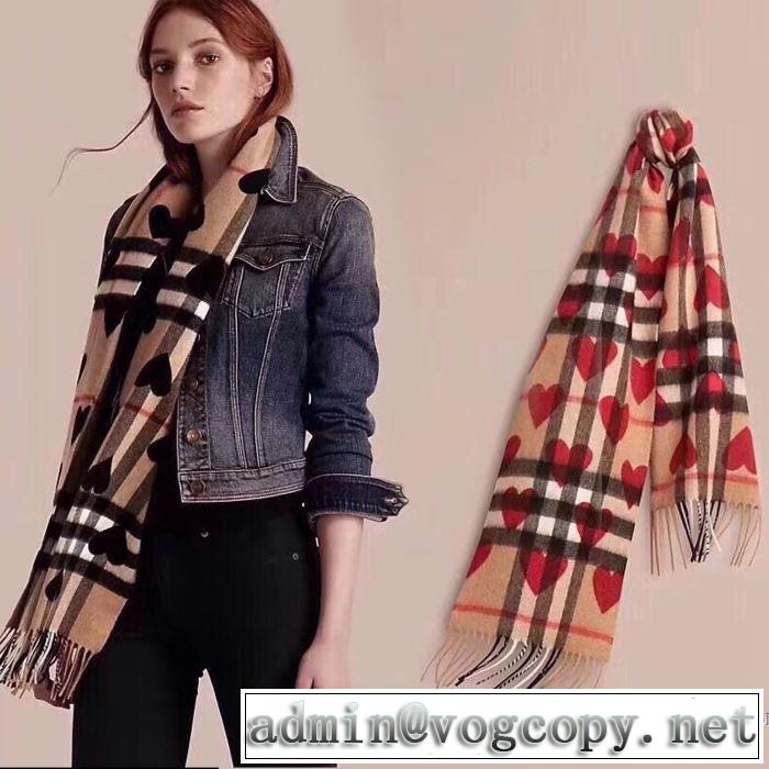 人気商品登場2017秋冬季BURBERRYロングマフラー 2色選択可  バーバリー