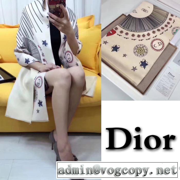 個性的なデザ ディオール DIOR 多色選択可2017秋冬季超人気ロングマフラー