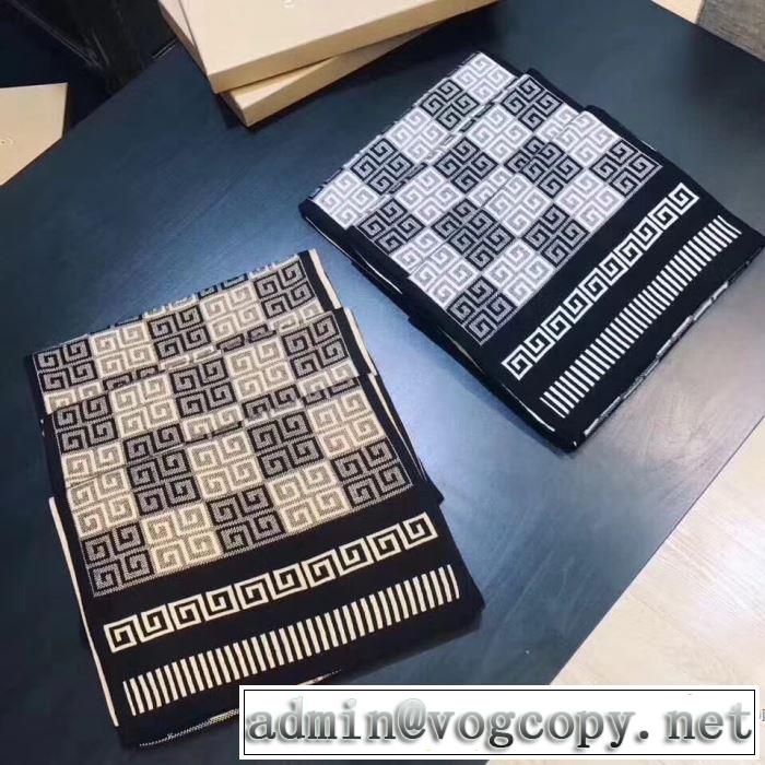 2017新款 あったか発熱HOT新作登場 ジバンシー GIVENCHY ロングマフラー 2色選択可