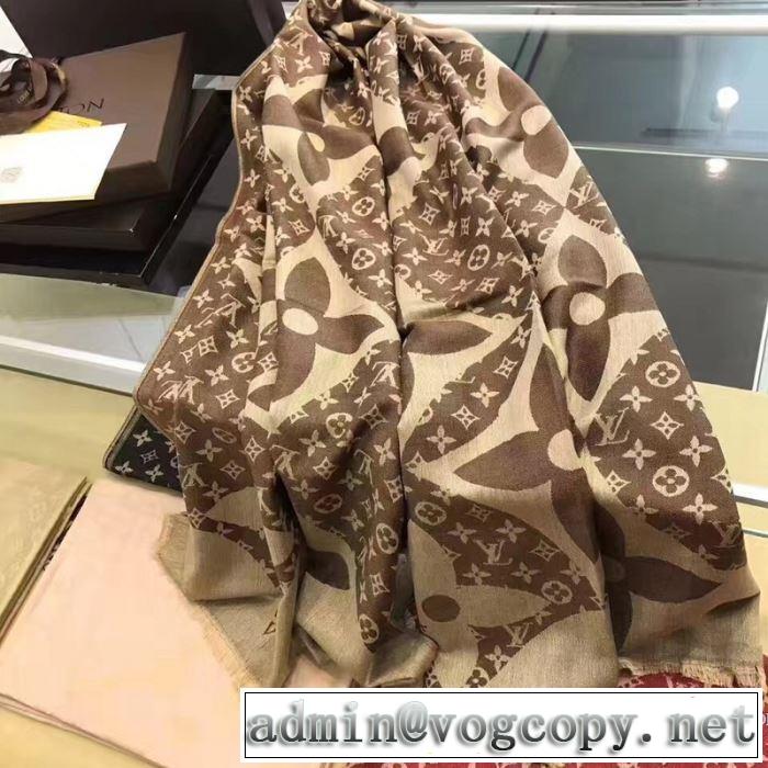 高品質 人気 2017秋冬季 ルイ ヴィトン ロングマフラー2色選択可持ち運びしやすい LOUIS VUITTON