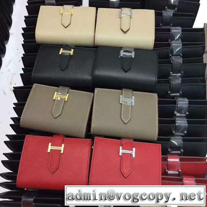 完売品！二つ折り財布 4色可選  エルメス HERMES 2017春夏 プレゼントに