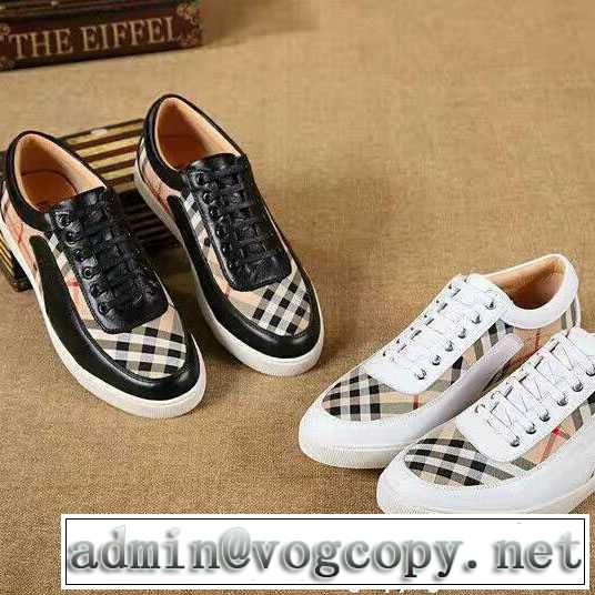  2色可選 2017 BURBERRY バーバリー スニーカー ファッション 人気