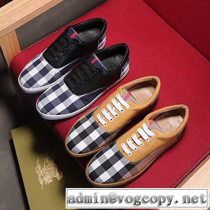 大注目！2色可選 2017秋冬季超人気  BURBERRY フラットシューズ 今からの季節にピッタリ！