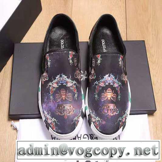 2017 DOLCE&GABBANA ドルチェ＆ガッバーナ フラットシューズ デザイン性の高い
