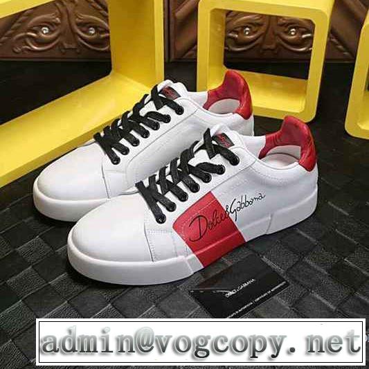 2色可選  高級感あるドルチェ＆ガッバーナ DOLCE&GABBANA スニーカー2017秋冬季超人気
