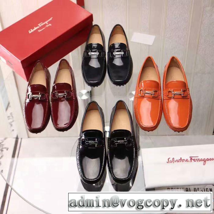 4色可選  FERRAGAMO2017春夏 ビジネスシューズ おしゃれも譲れない フェラガモ