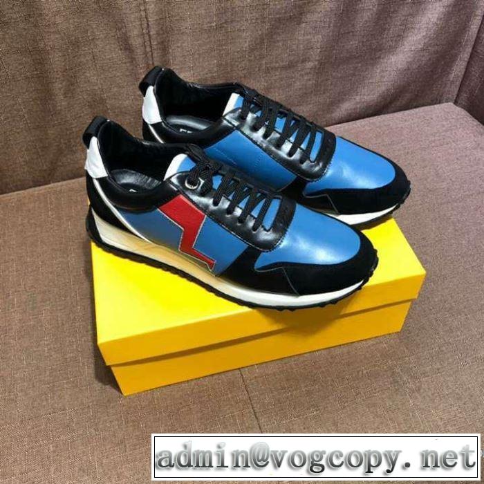 超激得2017 2色可選 カジュアルシューズ　フェンディ FENDI 飽きの来ない